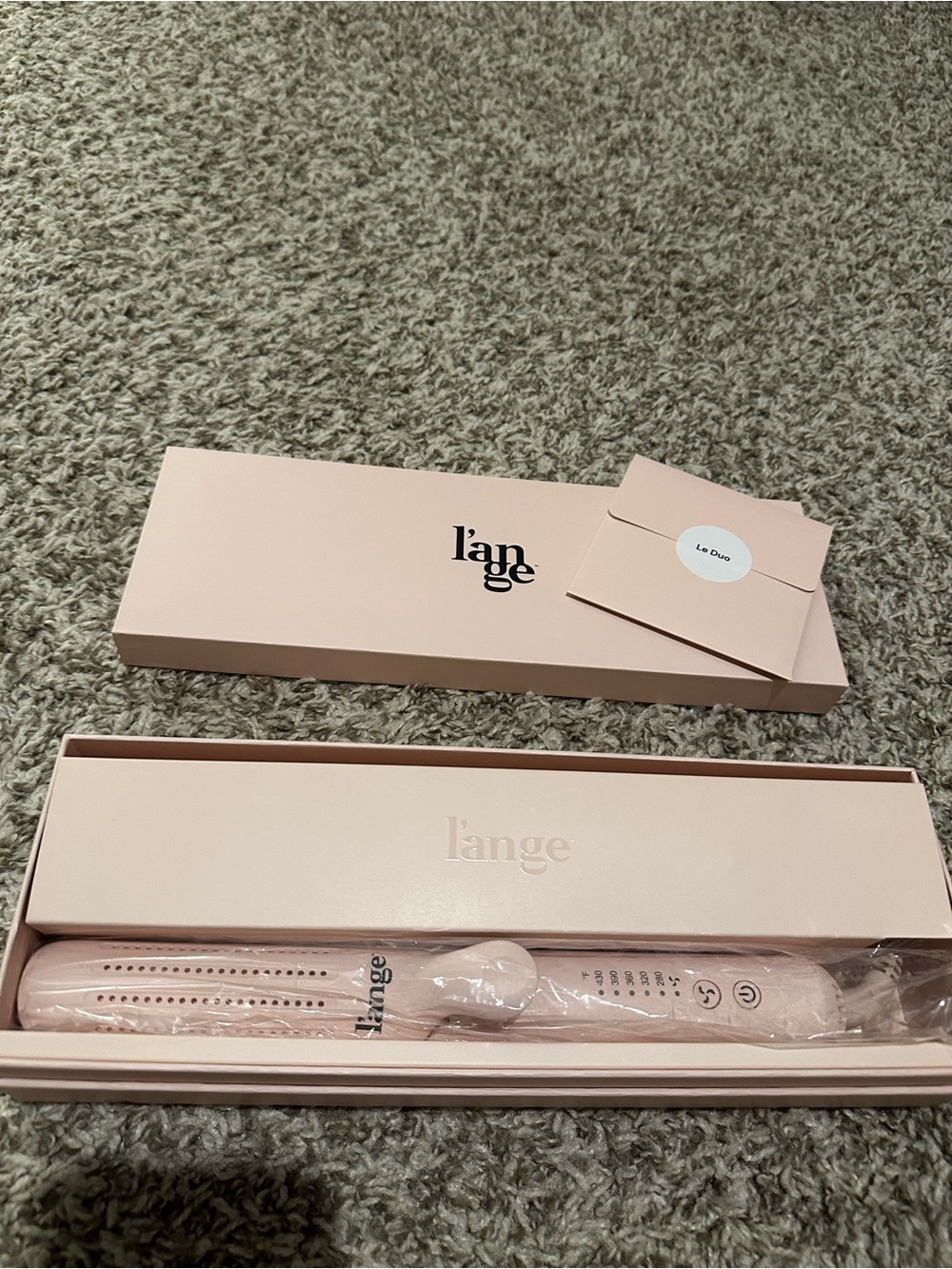 Lange Pink Branded Hair Tool Box